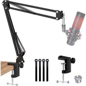 Mic Arm Mic Stand,Boom Arm Microphone Arm for HyperX QuadCast SoloCast Blue Yeti